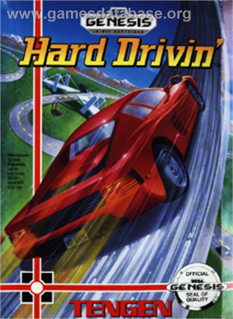 Hard Drivin' - Sega Nomad - Artwork - Box