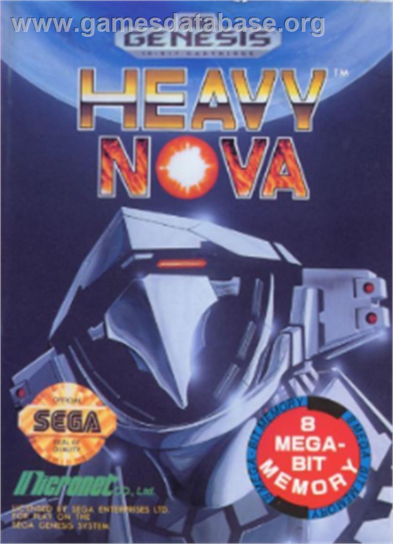 Heavy Nova - Sega Nomad - Artwork - Box