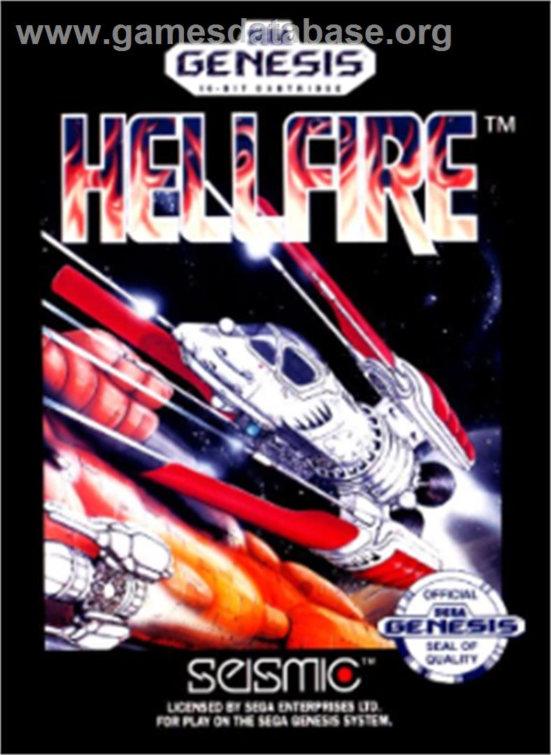 Hellfire - Sega Nomad - Artwork - Box