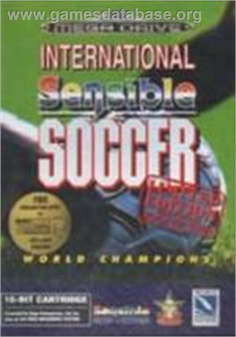 International Sensible Soccer - Sega Nomad - Artwork - Box