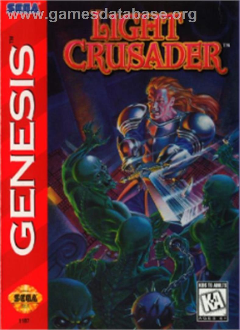 Light Crusader - Sega Nomad - Artwork - Box