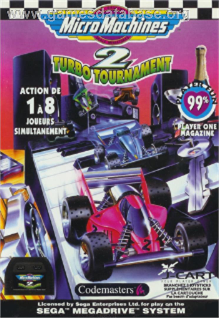 Micro Machines 2: Turbo Tournament - Sega Nomad - Artwork - Box