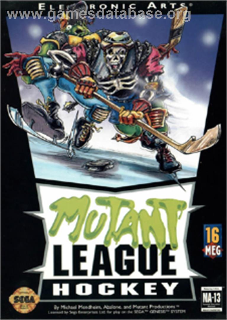 Mutant League Hockey - Sega Nomad - Artwork - Box