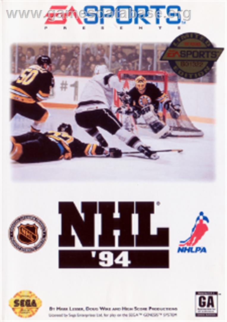 NHL '94 - Sega Nomad - Artwork - Box