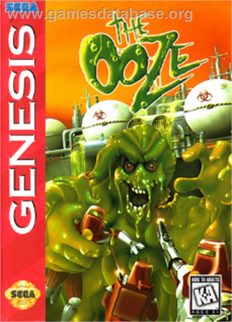Ooze, The - Sega Nomad - Artwork - Box