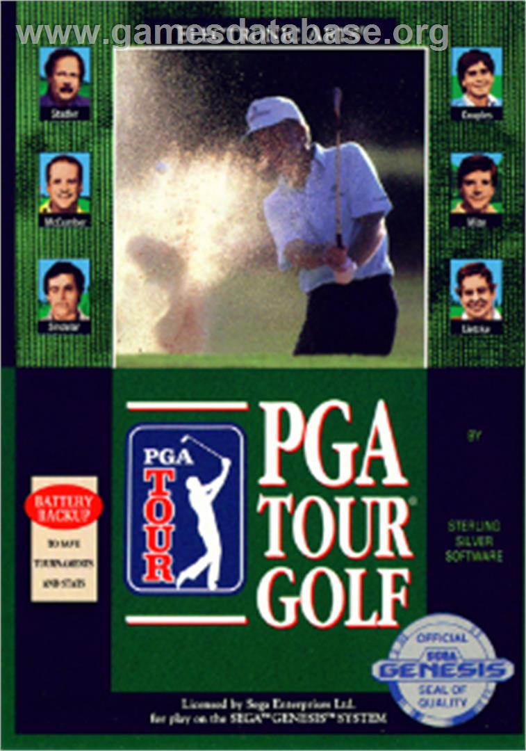 PGA Tour Golf - Sega Nomad - Artwork - Box