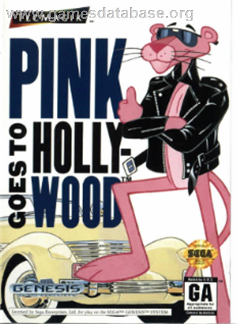 Pink Goes to Hollywood - Sega Nomad - Artwork - Box