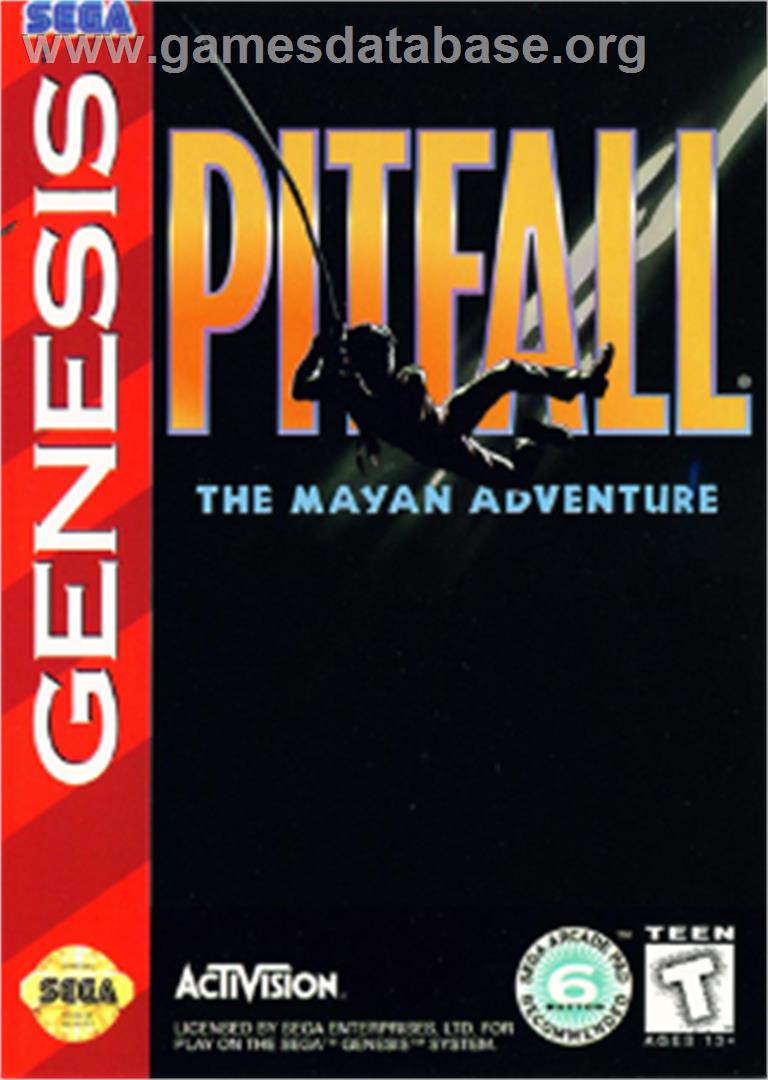 Pitfall: The Mayan Adventure - Sega Nomad - Artwork - Box