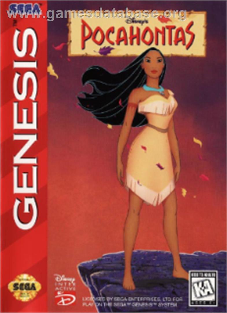 Pocahontas - Sega Nomad - Artwork - Box