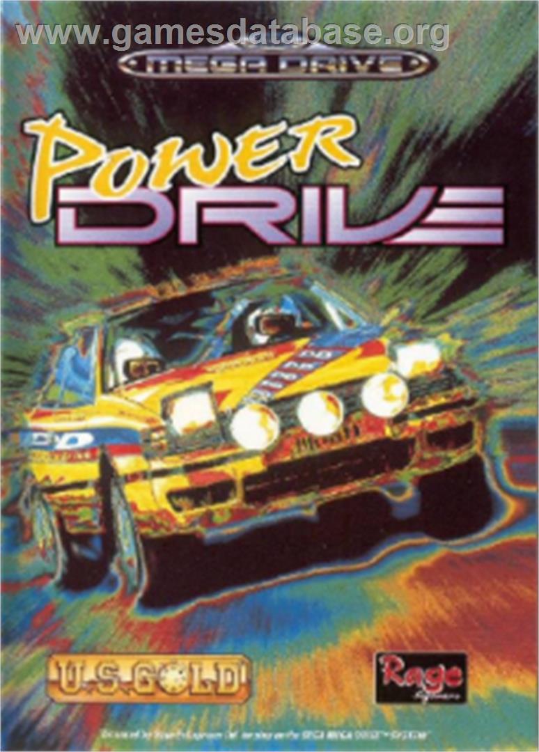 Power Drive - Sega Nomad - Artwork - Box