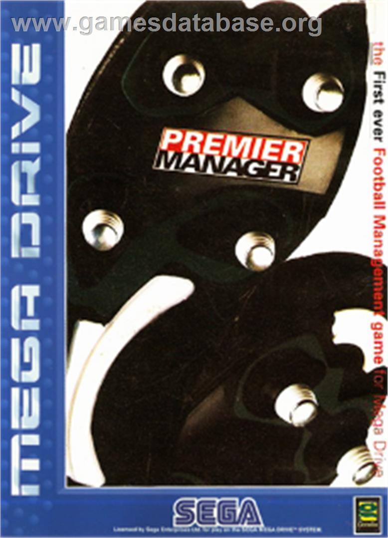 Premier Manager - Sega Nomad - Artwork - Box