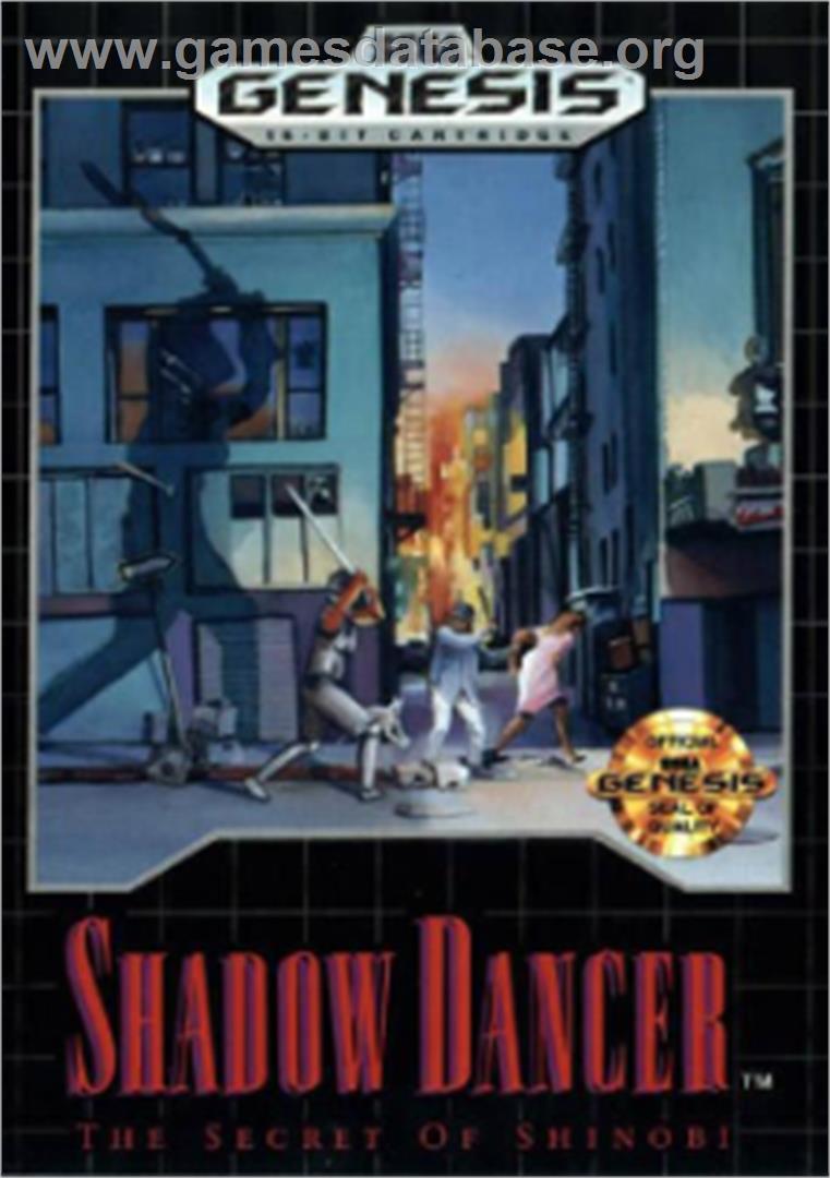 Shadow Dancer: The Secret of Shinobi - Sega Nomad - Artwork - Box