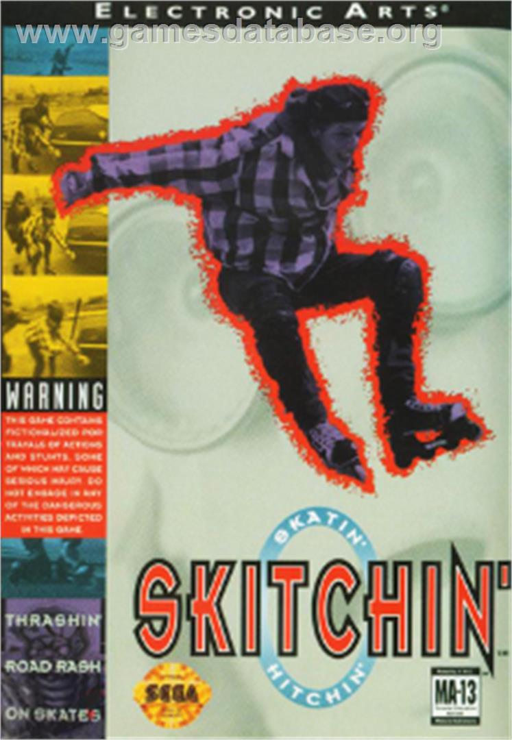 Skitchin' - Sega Nomad - Artwork - Box