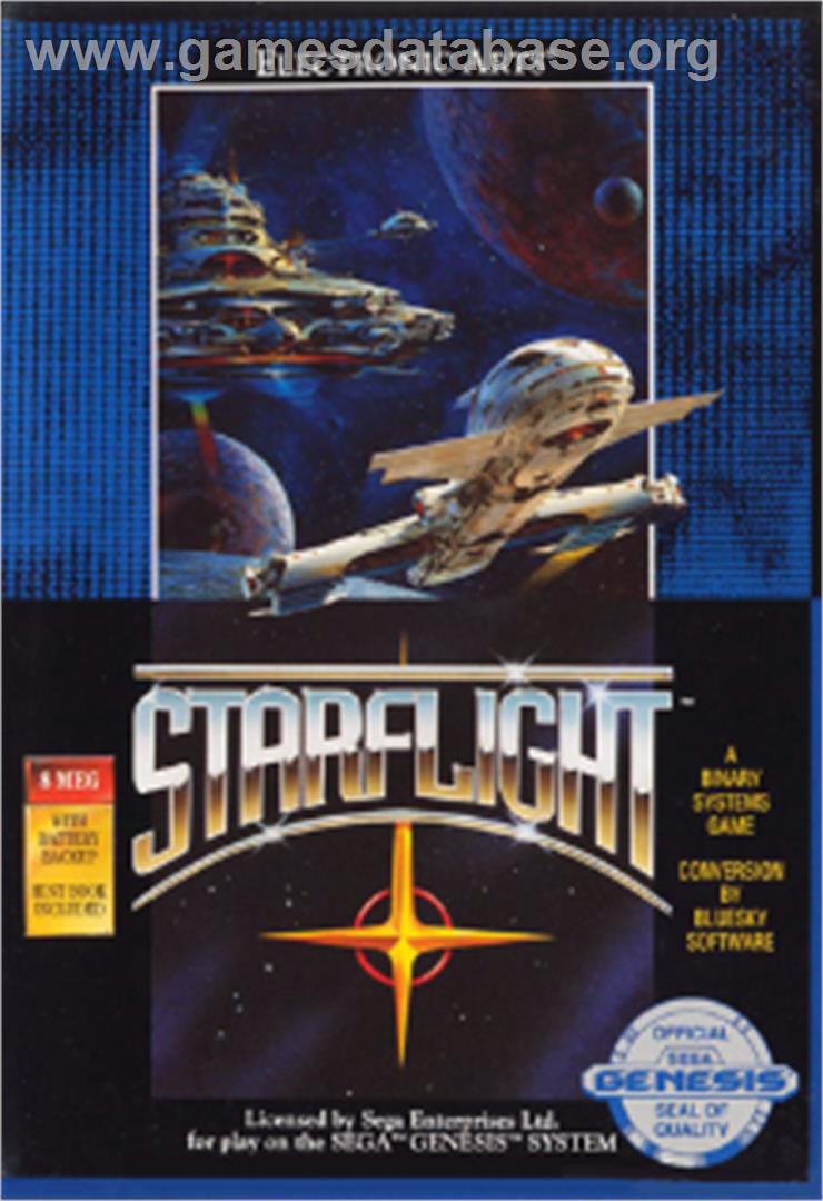 Starflight - Sega Nomad - Artwork - Box