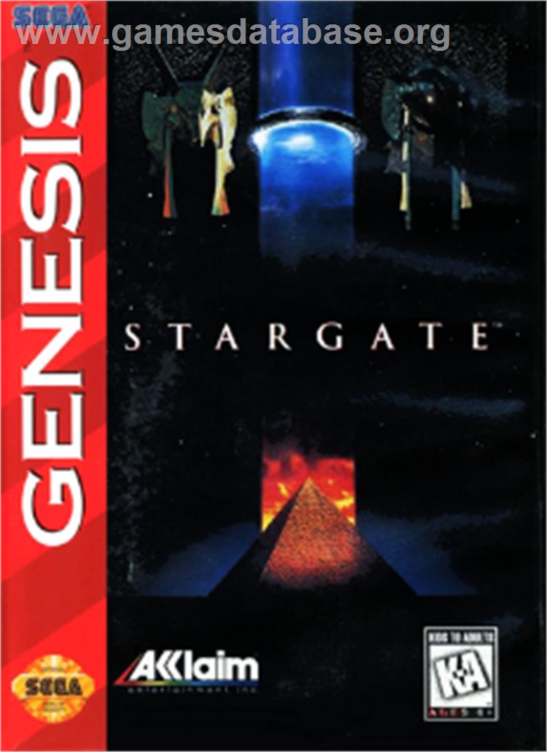 Stargate - Sega Nomad - Artwork - Box
