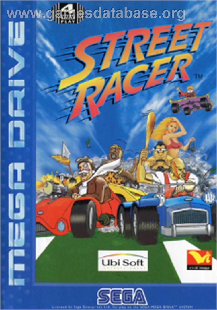 Street Racer - Sega Nomad - Artwork - Box