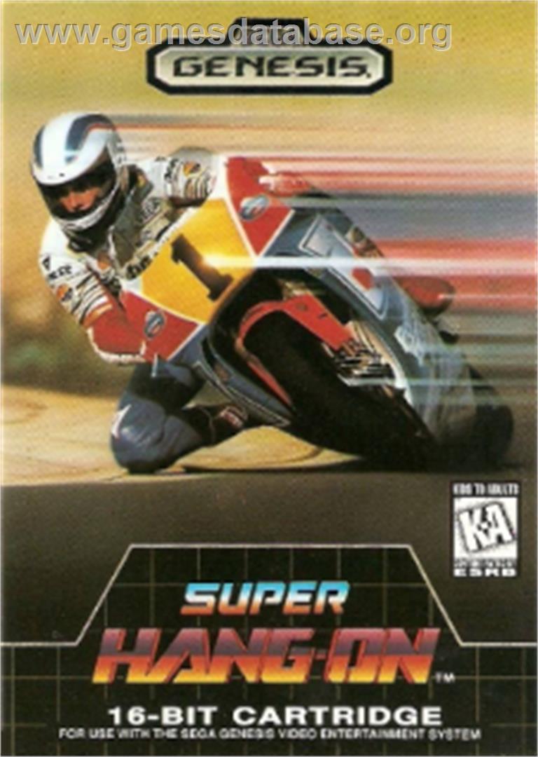 Super Hang-On - Sega Nomad - Artwork - Box