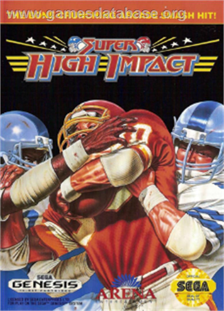 Super High Impact - Sega Nomad - Artwork - Box