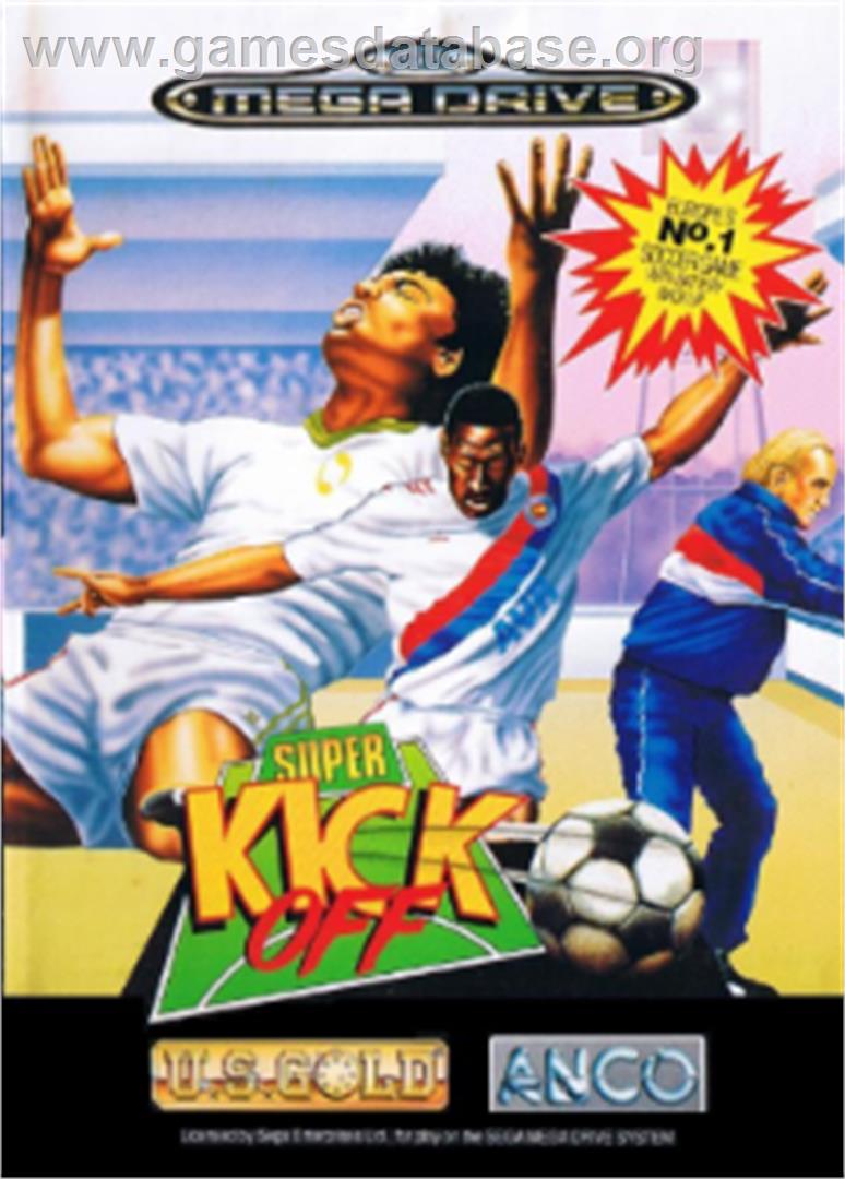 Super Kick Off - Sega Nomad - Artwork - Box