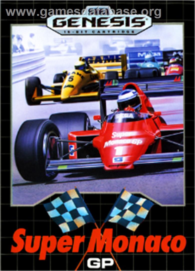Super Monaco GP - Sega Nomad - Artwork - Box