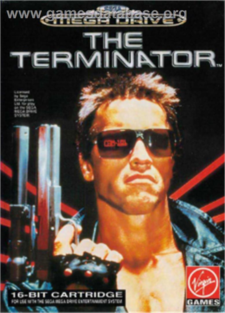 Terminator, The - Sega Nomad - Artwork - Box