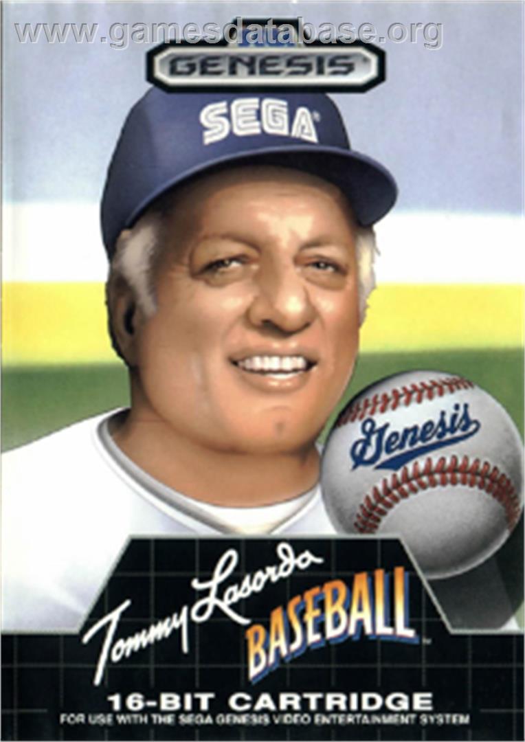 Tommy Lasorda Baseball - Sega Nomad - Artwork - Box