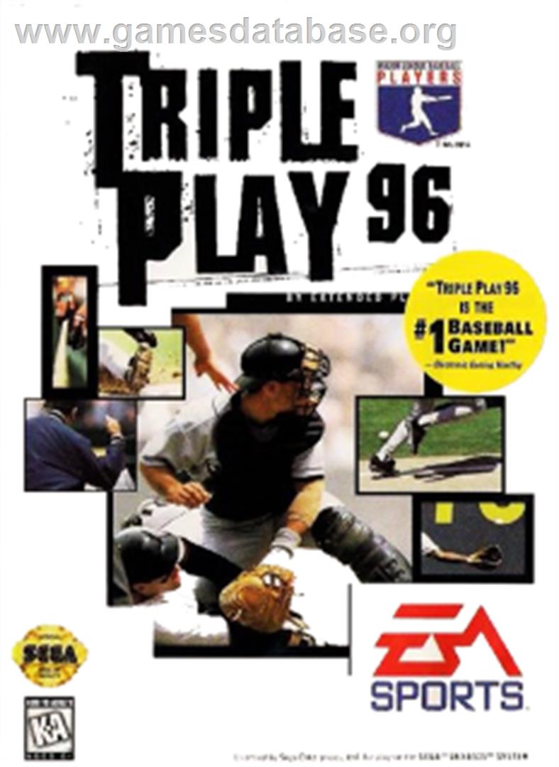 Triple Play '96 - Sega Nomad - Artwork - Box