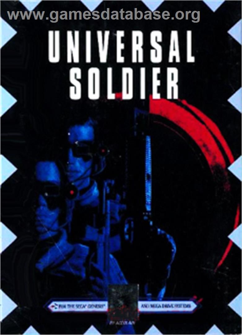 Universal Soldier - Sega Nomad - Artwork - Box