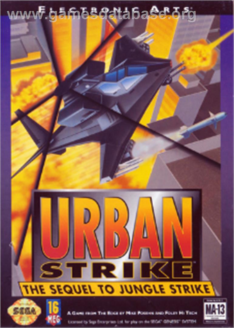 Urban Strike - Sega Nomad - Artwork - Box