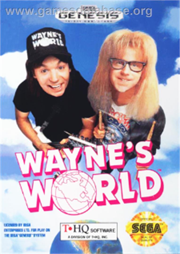 Wayne's World - Sega Nomad - Artwork - Box