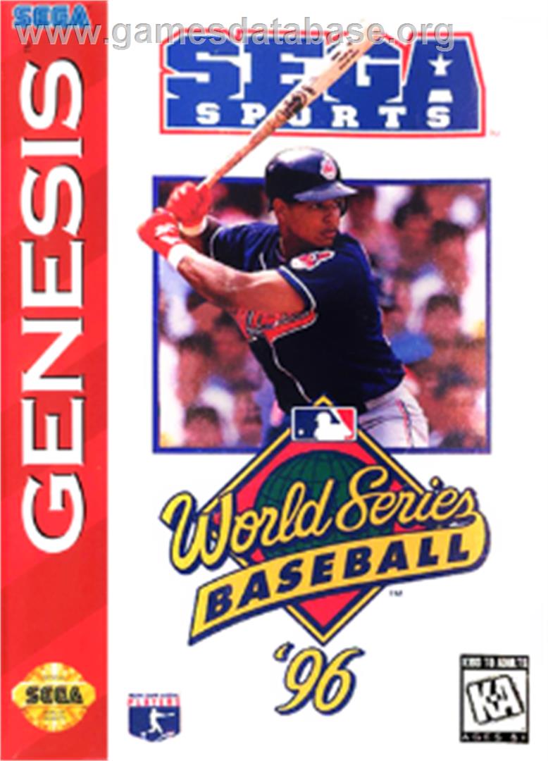 World Series Baseball '96 - Sega Nomad - Artwork - Box