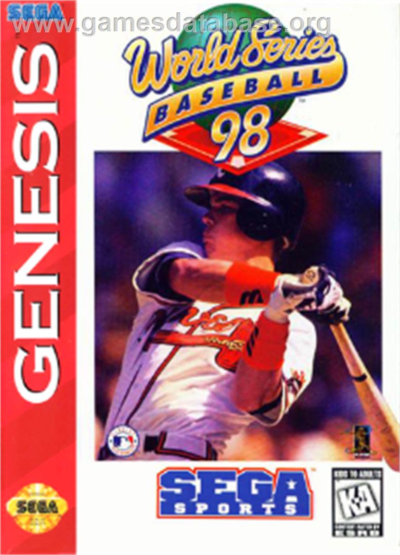 World Series Baseball '98 - Sega Nomad - Artwork - Box