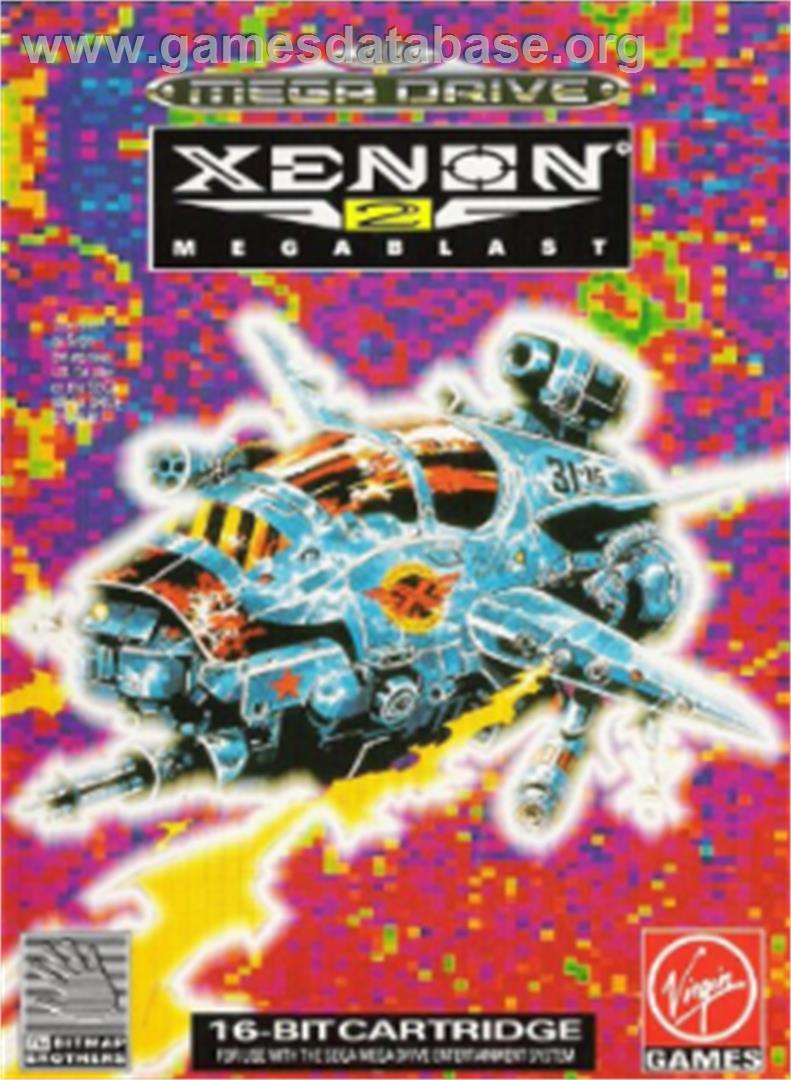 Xenon 2: Megablast - Sega Nomad - Artwork - Box