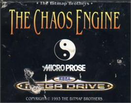 Cartridge artwork for Chaos Engine, The on the Sega Nomad.
