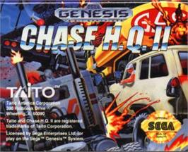 Cartridge artwork for Chase H.Q. 2 on the Sega Nomad.