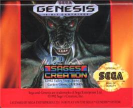 Cartridge artwork for Devilish on the Sega Nomad.
