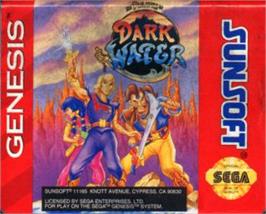 Cartridge artwork for Pirates of Dark Water, The on the Sega Nomad.