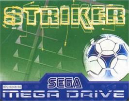 Cartridge artwork for Striker on the Sega Nomad.