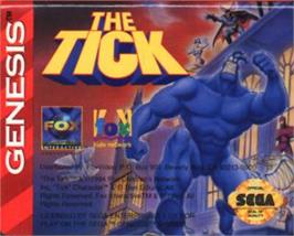 Cartridge artwork for Tick, The on the Sega Nomad.
