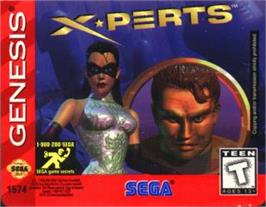 Cartridge artwork for X-Perts on the Sega Nomad.