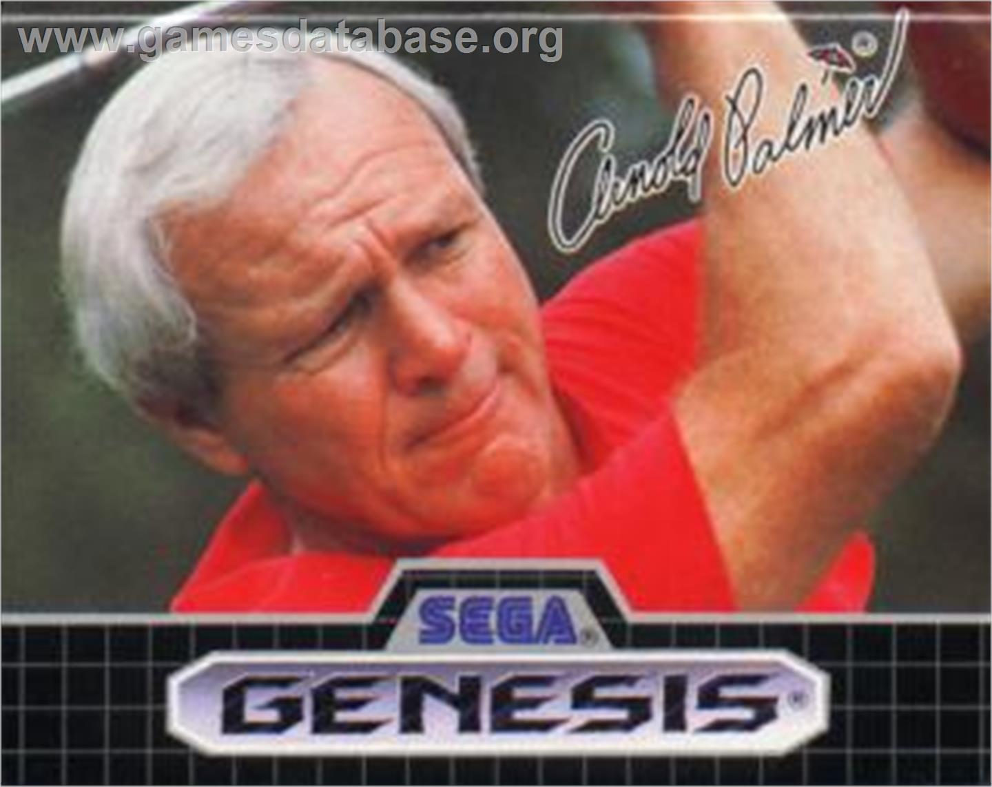 Arnold Palmer Tournament Golf - Sega Nomad - Artwork - Cartridge