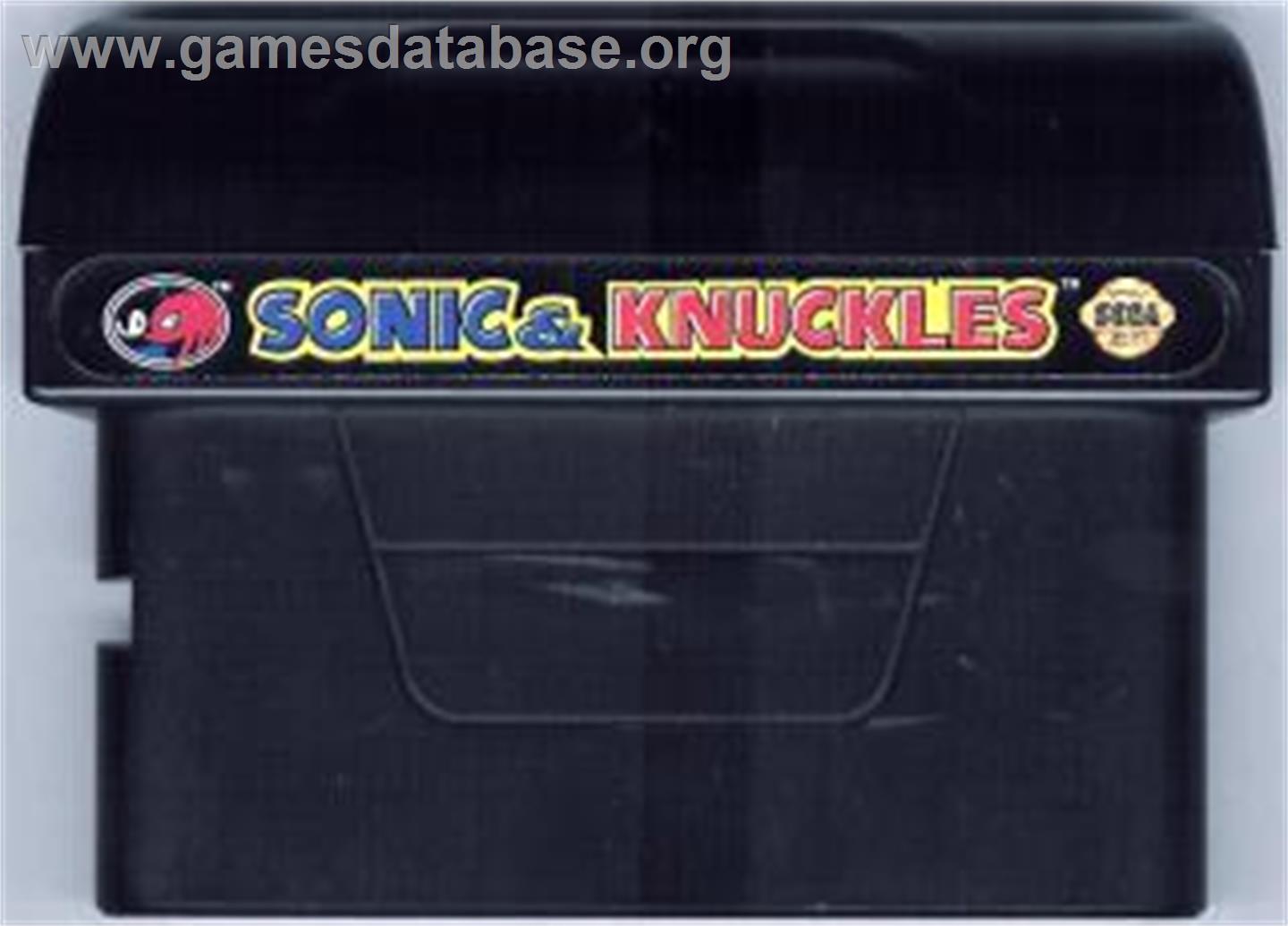 Sonic & Knuckles - Sega Nomad - Artwork - Cartridge