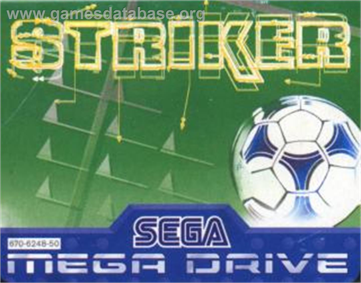 Striker - Sega Nomad - Artwork - Cartridge