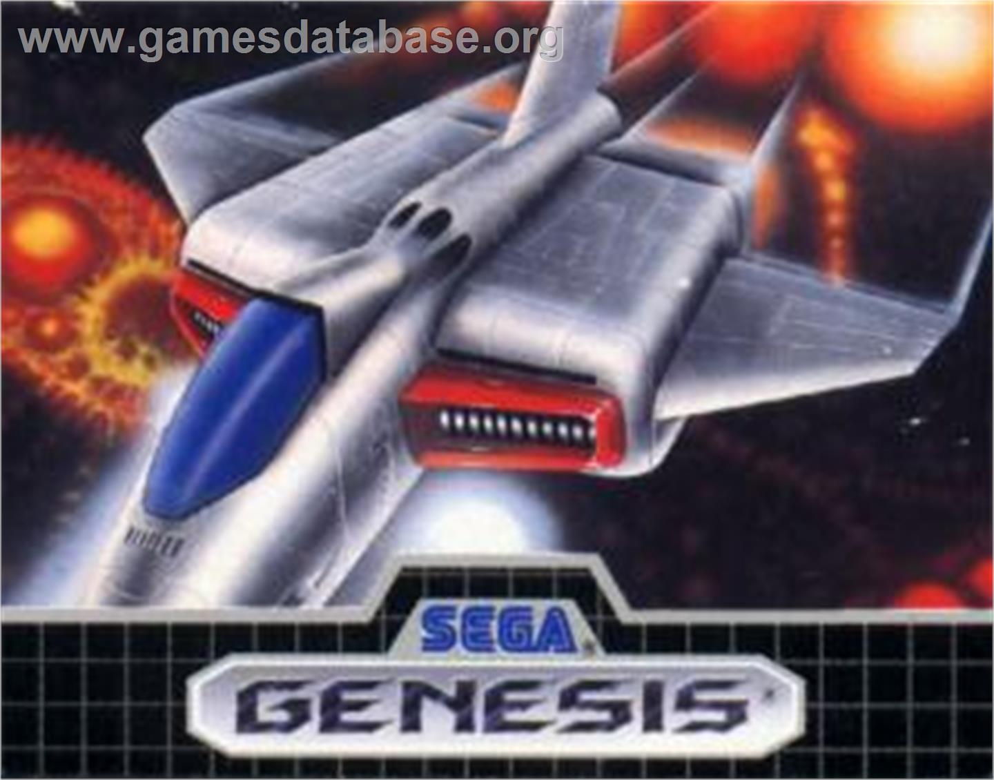 Thunder Force II - Sega Nomad - Artwork - Cartridge
