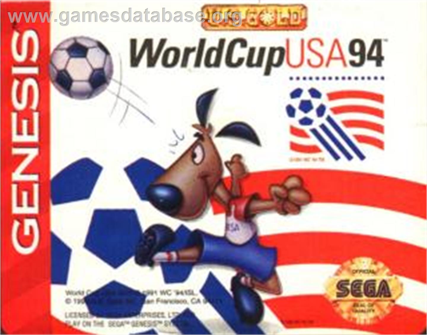 World Cup USA '94 - Sega Nomad - Artwork - Cartridge