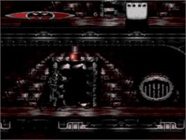 In game image of Batman Forever on the Sega Nomad.