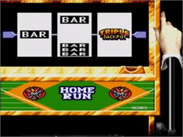 In game image of Caesars Palace on the Sega Nomad.