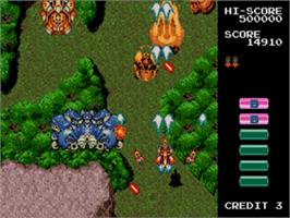 In game image of Grind Stormer on the Sega Nomad.