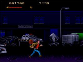 In game image of Last Action Hero on the Sega Nomad.