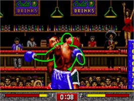 In game image of Toughman Contest on the Sega Nomad.